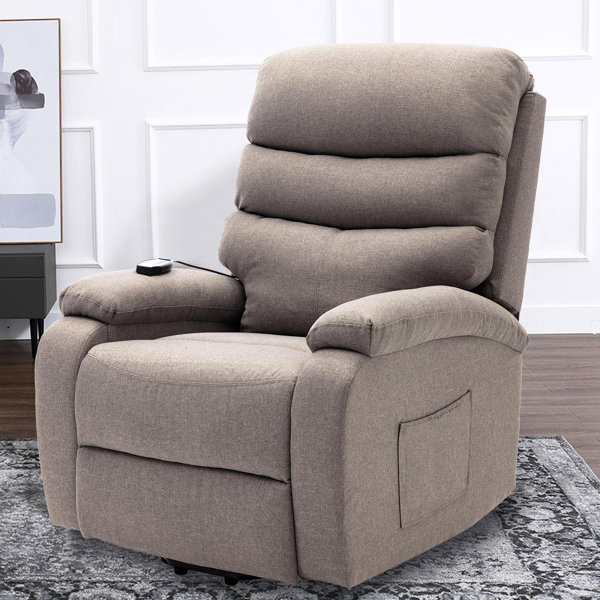 Latitude Run® Power Reclining Heated Massage Chair & Reviews Wayfair